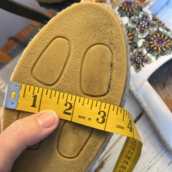 Miu Miu Embroidered Canvas Espadrilles Sz 8 EUC with dustbags and box - Picture 11 of 14